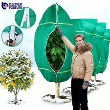 4PCS Winter Plant Covers Freeze Protection Frost Cloth for Outdoor Tree Shrub