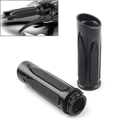 Handlebar Hand Grips Pair For Harley Touring Road Electra Glide Softail Breakout