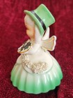 Vintage 1956 Napco March Birthday St Patricks Day Angel Girl Bell Belle A1307C — photo 3