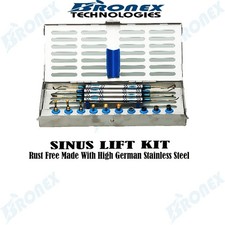 Set Kit Sollevamento Sinusoidale Dentale - Kit Dentale Elevazione Impianto - Inox Tedesco.