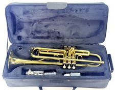 [EKING] Very Good Untested *EKING* Trumpet With Case For Parts