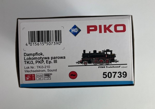 Piko 50739 H0 Dampflok Tkk3 Pkp Iii + Plux16 Dec. Sound Ac-image