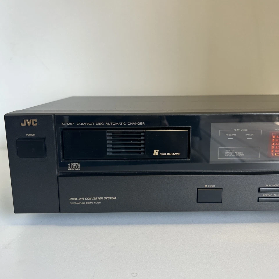 JVC 6 CD Compact Disc Automatic Changer Player XL-M97 6 Disc Magazine Working - Image 2 of 4