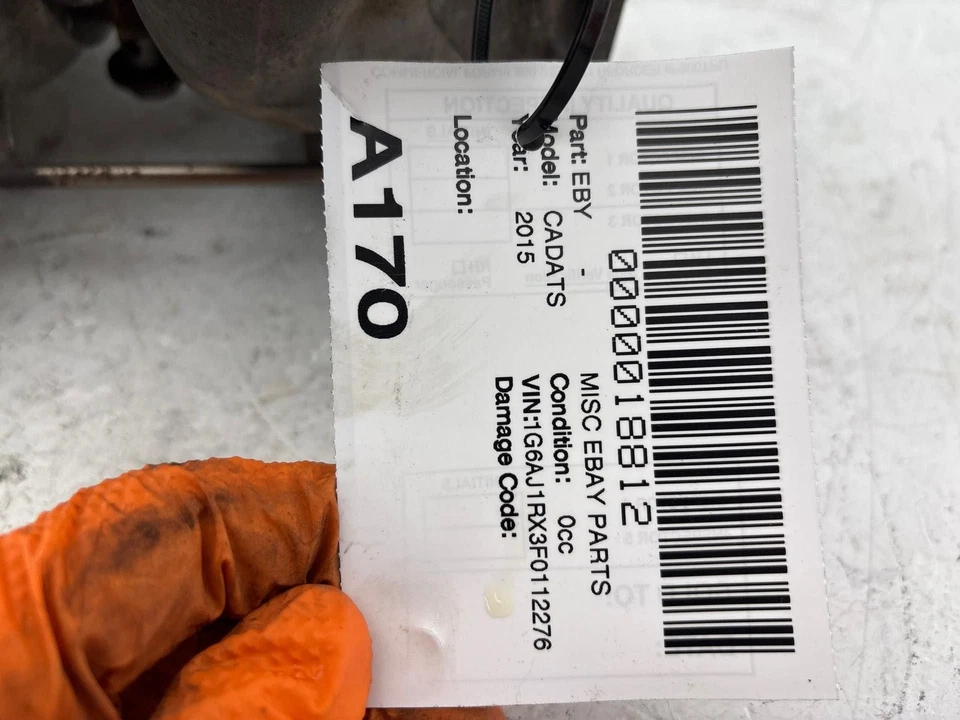 Turbocompresor cargador motor Cadillac ATS 13-18 2,0 L FABRICANTE DE EQUIPOS ORIGINALES Foto 2 de 4