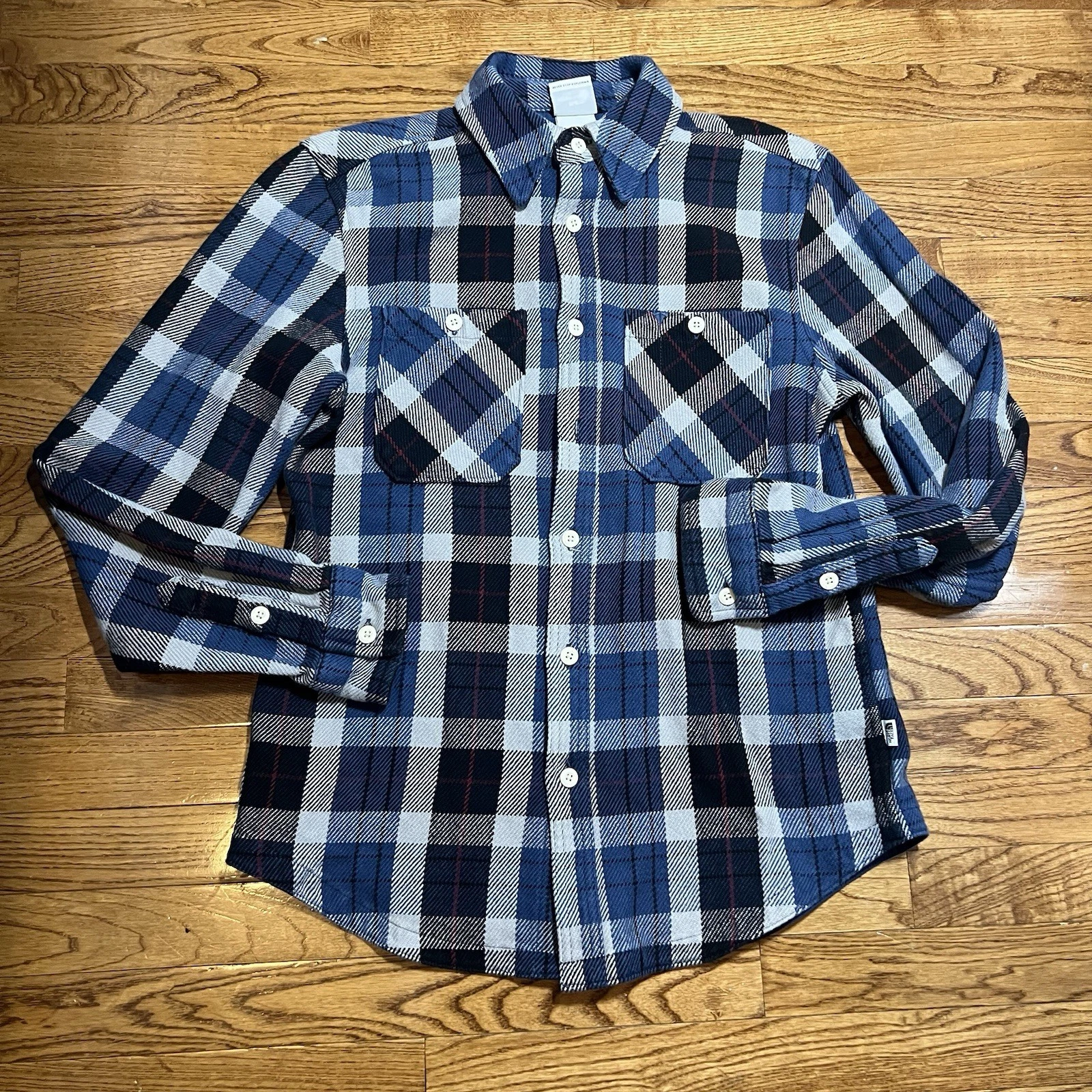 North Face Valley Twill Flannel Shirt Mens Small Blue Plaid Heavyweight Outdoor
Opens in a new windo