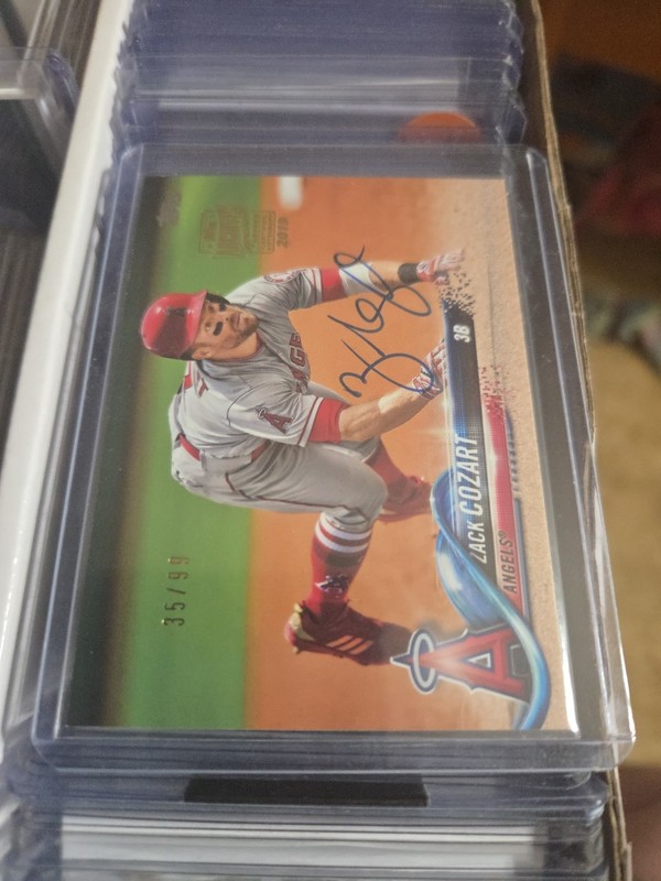 Zack Cozart 2019 Topps Archives 2018 Topps #US204 Auto /99