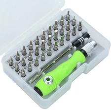32-in-1 Precision Screwdriver Set Magnetic Bit Kit for Electronics Repair Tool