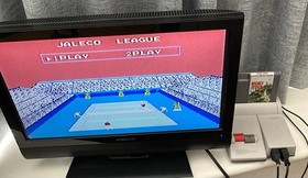 NES ~ RACKET ATTACK ~ Tennis Nintendo Game NES-RE-AUS Game Cart Only Pal A