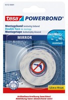 Tesa Powerbond Montageband FüR Spiegel, 19 Mm X 5,0 M