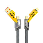 4 in 1 Fast Charging Cable USB-A & Type-C to iPhone Type-C 65W/27W Flat Wire