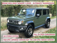 Suzuki Jimny Nomade 5 Door, Automatic Gearbox