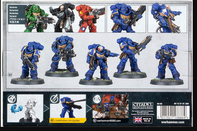 Warhammer 40k Space Marine Primaris Heavy Intercessors Squad (5) NO BOX