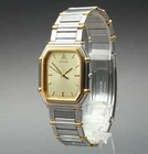 Vintage 1985 N MINT Seiko Credor 7771-5011 22K Two Tone Quartz Men's Watch JAPAN