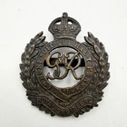 Genuine WW2 Royal Engineers Officers Bronze Cap Badge