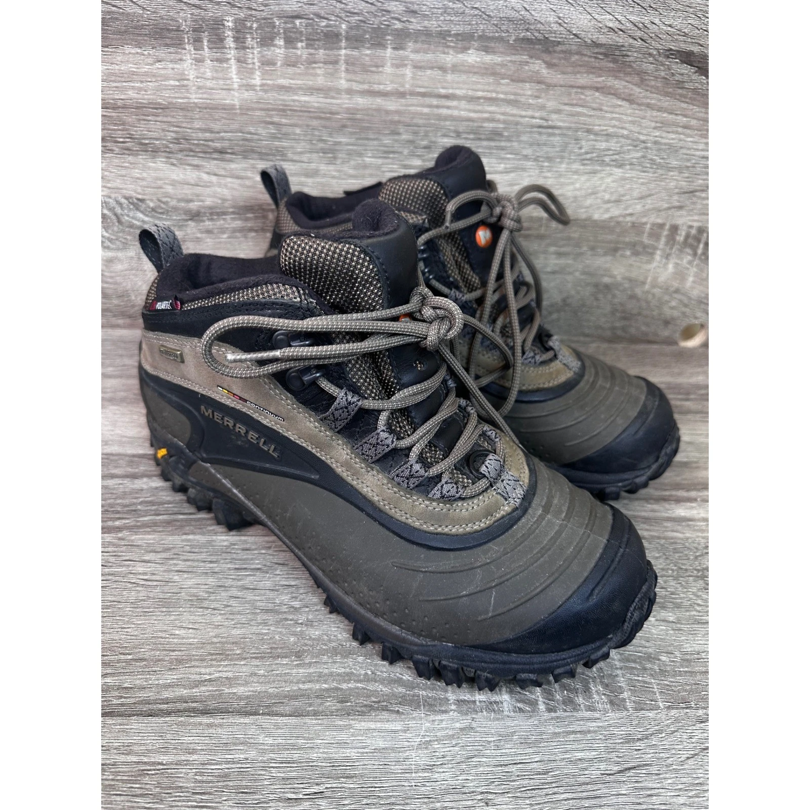 Merrell Snowmotion 6 Boots Mens 8 Waterproof Primaloft Insulated Gunsmoke J81917