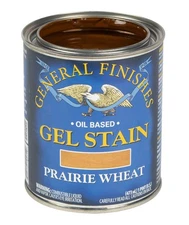 General Finishes Oil Base Gel Stain, 1 Pint, Prairie Wheat Wood Finish
