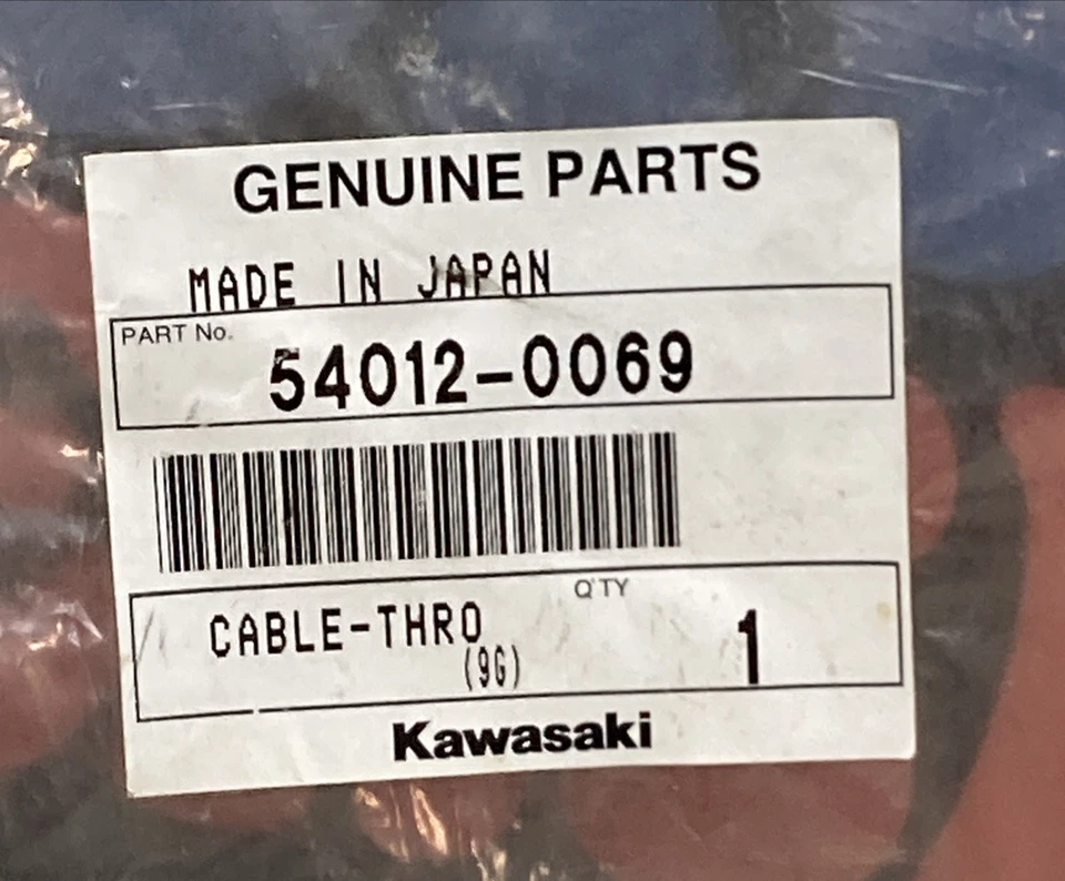 全新 正品 川崎 54012-0069 电缆油门,开口 — 第 2/4 张图片