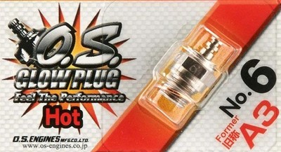 O.S. MAX OS71605300 Glühkerze Hot Nr.6 A3