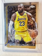 Topps Chrome LeBron James #127 Los Angeles Lakers Basketball 2025-26