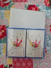 Vintage Redislip Playing Cards 2 Sealed Decks In Case 1950’s