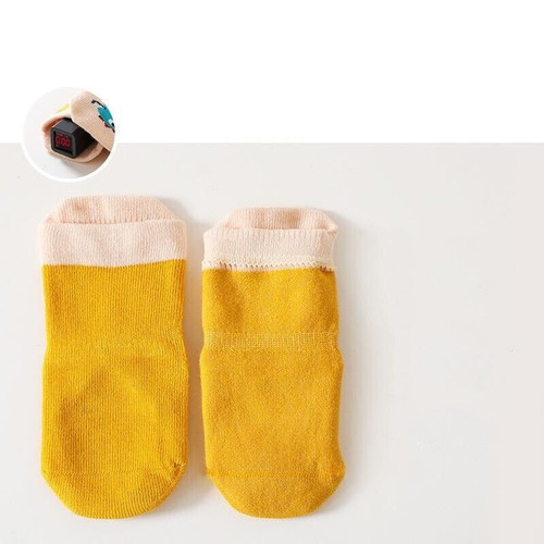3 Pairs Anti-Slip Baby Toddler Cotton Socks for Girls Boys Kids Socks 0-5 Years - Imagen 3 de 17