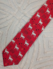 Tru-West Rockmount Ranch Wear Texas Longhorn Tie 100 Silk Limited 205 Necktie