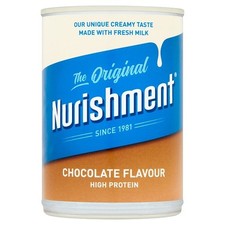 Case of 12 Nurishment The Original Chocolate Flavour High Protein With Milk 400g 6.43 per kilo