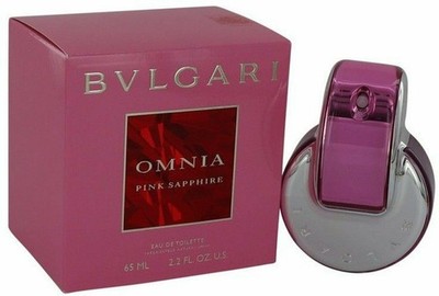 OMNIA PINK SAPPHIRE 2.2 OZ EAU DE TOILETTE SPRAY WOMENS PERFUME NEW BULGARI BENT