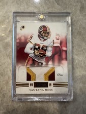 2012 Panini Playbook Prime Patch /49 Santana Moss Washington Redskins Card Relic