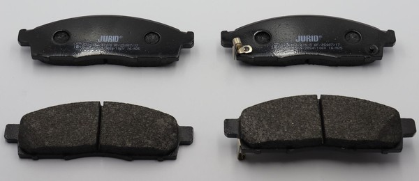 Bremsbelagsatz Scheibenbremse Jurid 572646J FüR Nissan Mitsubishi Schachtel Bus-image