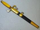 USSR Soviet Navy Army Officer Dress Dagger Dirk BULAT 1983 Letter Opening