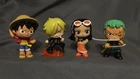 Mystery Minis One Piece- Monkey D. Luffy  Zoro 1/6 Sanji 1/12  + Nico Robi 1/24