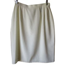 Vintage Carlisle Skirt Womens 8 Wool Straight Pencil Career Classic Secretary