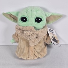 Star Wars THE CHILD GROGU 9 Plush Baby Yoda Mattel Stuffed Toy Mandalorian Tag