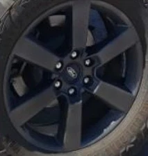 2017 F150 OE Wheel 20x8-1/2 6 Spoke Striaght Spokes Ford