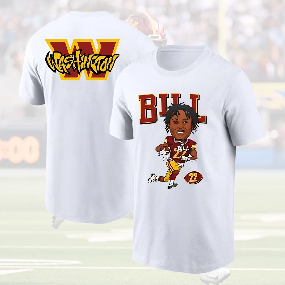 Jacory Croskey-Merritt Washington Commanders Run Billy Run For Fans