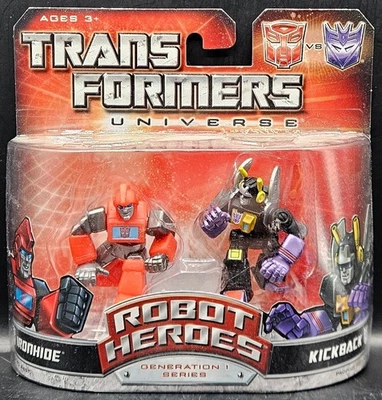 Transformers Robot Heroes Universe 2.0 G1 Ironhide vs. Kickback - Bild 1 von 4