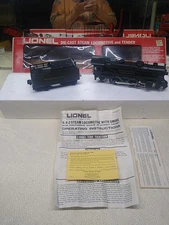Lionel Pennsylvania 4-4-2 Die-cast Steam Locomotive with Square Back Tender L/N