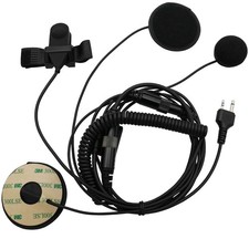 Full Face Helmet Motorcycle Earphone Headphone with Microphone Compatible wit...