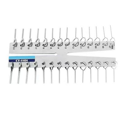 Capillary Tube Gauge Tool for Measuring Inner Outer Diameters Accurately