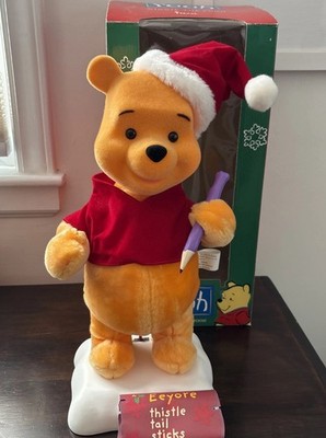 Disney Telco Motion-ettes WINNIE THE POOH Animated Christmas Display Figure