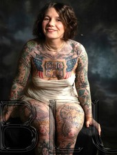 Vintage, Tattoo Art photography 11 x 14" Photo Print