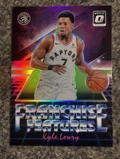 2018-19 Panini Donruss Optic - Franchise Features Kyle Lowry #28 Lime Green...