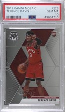 2019-20 Panini Mosaic Rookies Terence Davis #226 PSA 10 GEM MT 8d2