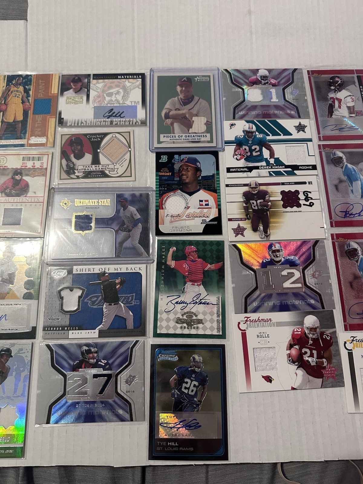 85 Card Memorabilia Lot Every Card Is An Auto, Patch, Jersey, Bat. 3 Sports 🔥 view 8