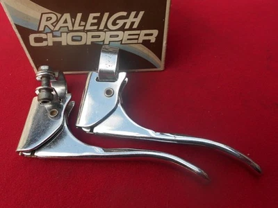 Vintage RALEIGH CHOPPER MK2, Original Brake Levers, Chrome, England, in V.G.C - Image 1 of 4
