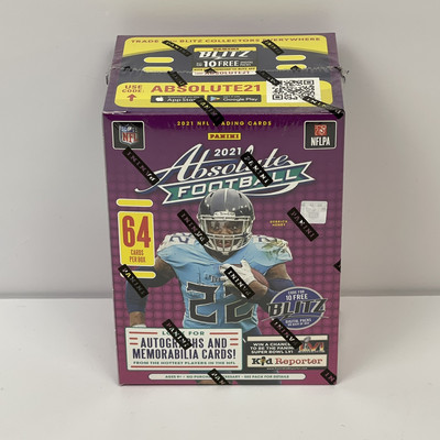 2021 Panini Absolute Football NFL Fanatics Exclusive BLASTER Box Sealed