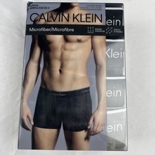 Calvin Klein Microfiber low rise trunk 4 pack Size XL
