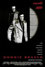 DONNIE BRASCO ORIGINAL ROLLED DOUBLE SIDED MOVIE POSTER 27x40 1997 PACINO J DEPP