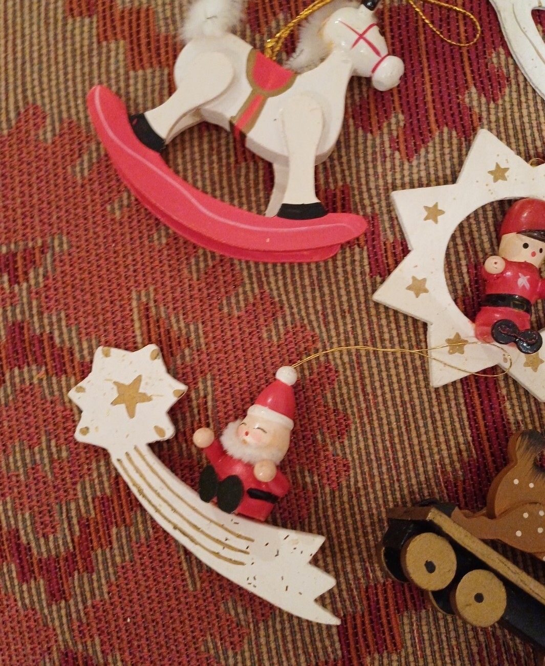 vintage wooden christmas tree decorations eBay